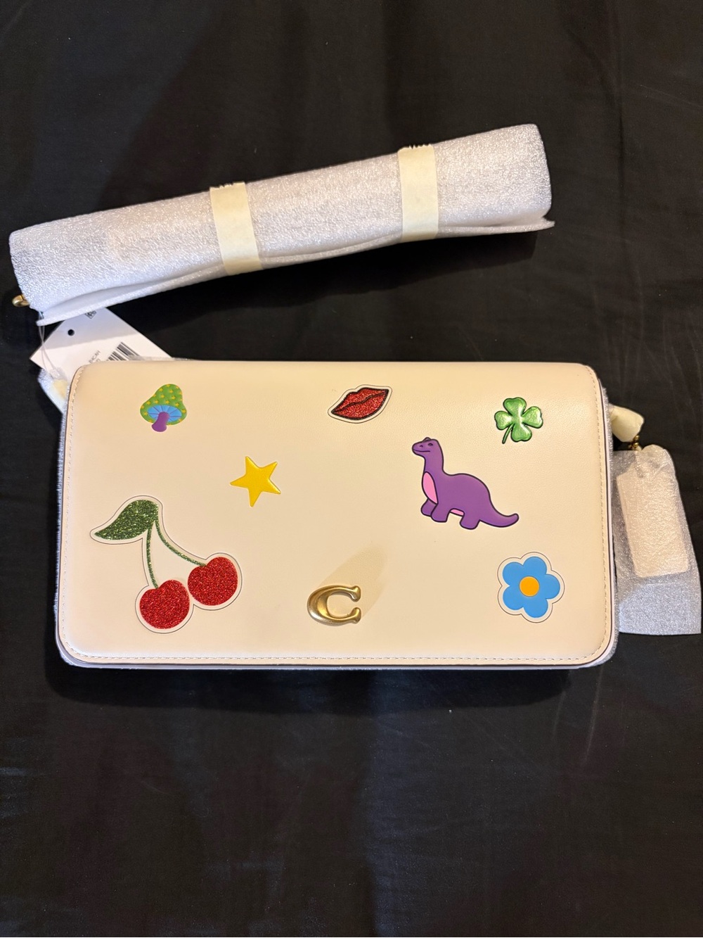 Coach Mila Crossbody Bag with Stickers